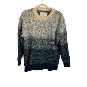 Women’s Fine Collection Paris Cashmere sweater in Gradient Ombré Pattern. EUC